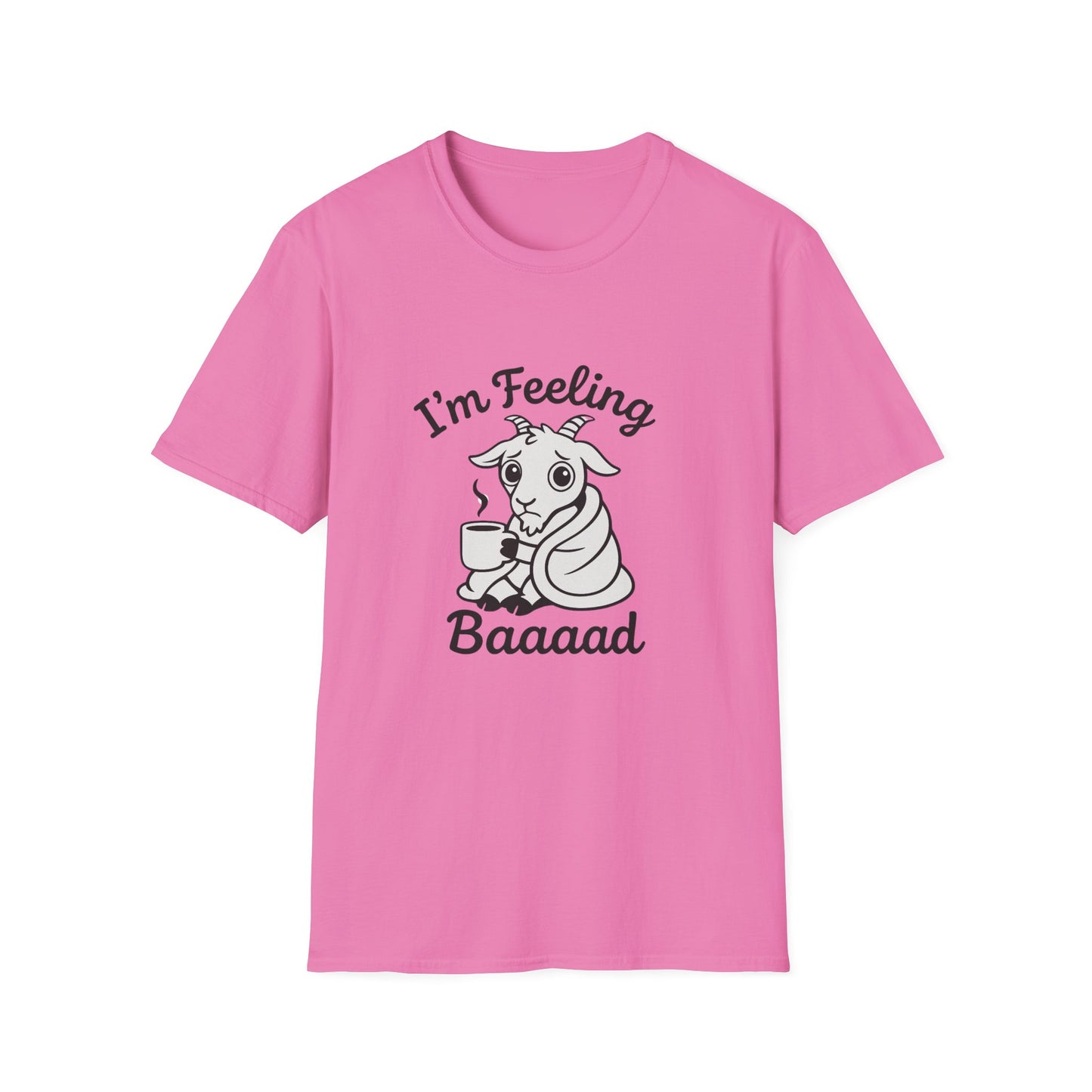 Goat T-Shirt - 'I'm Feeling Baaad' Softstyle Tee
