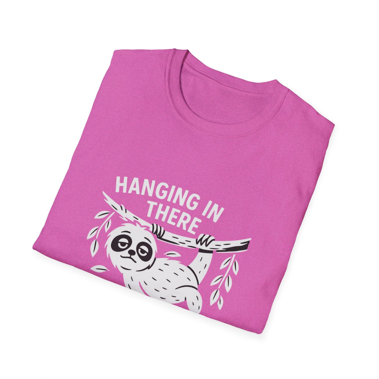 Sloth T-Shirt - 'Hangin' In There' Softstyle Tee
