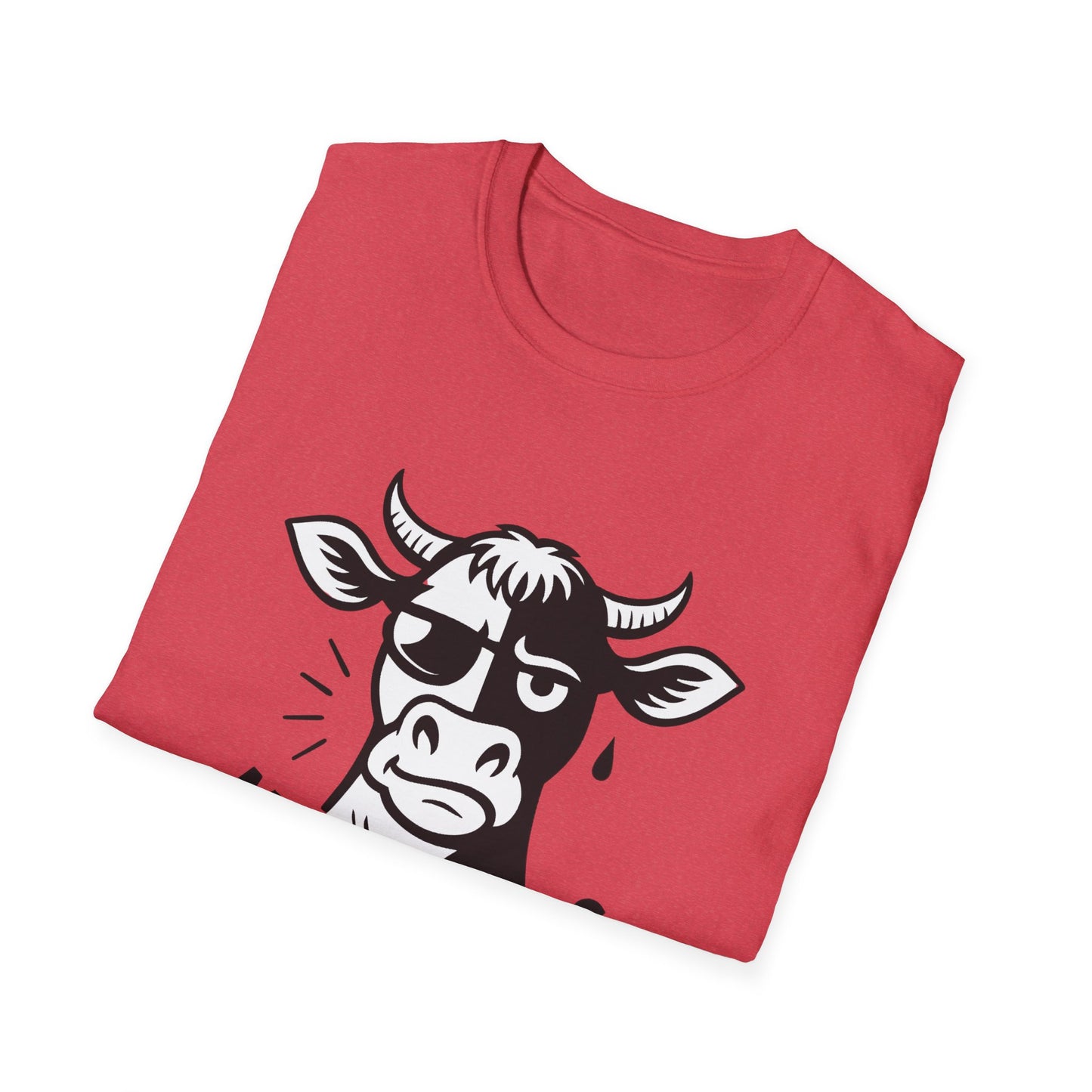 Cow T-Shirt - 'Moo-D Swing' Softstyle Tee