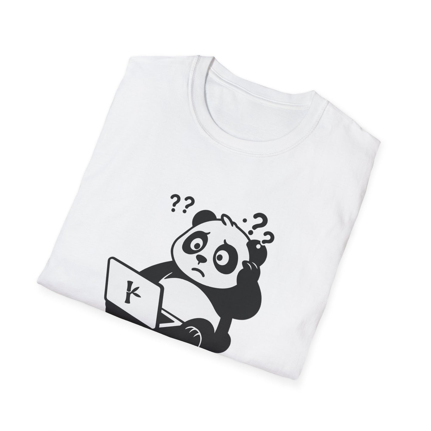 Panda T-Shirt - '100% Bamboozled' Softstyle Tee