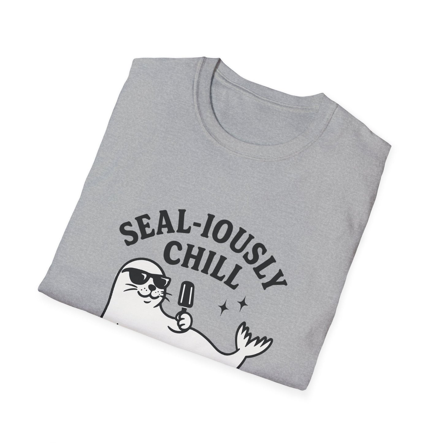 Seal T-Shirt - 'Sealiously Chill' Softstyle Tee