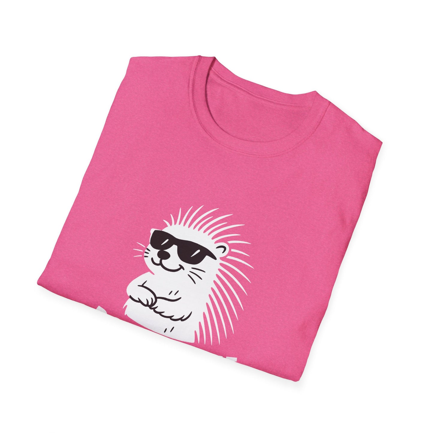 Porcupine T-Shirt - 'Porcu-Fine' Softstyle Tee