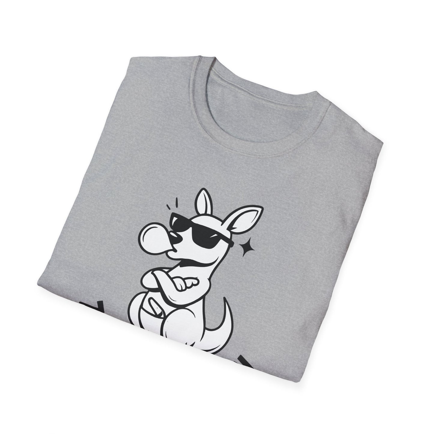 Kangaroo T-shirt - 'Zero Hops Given Tee' Softstyle Tee