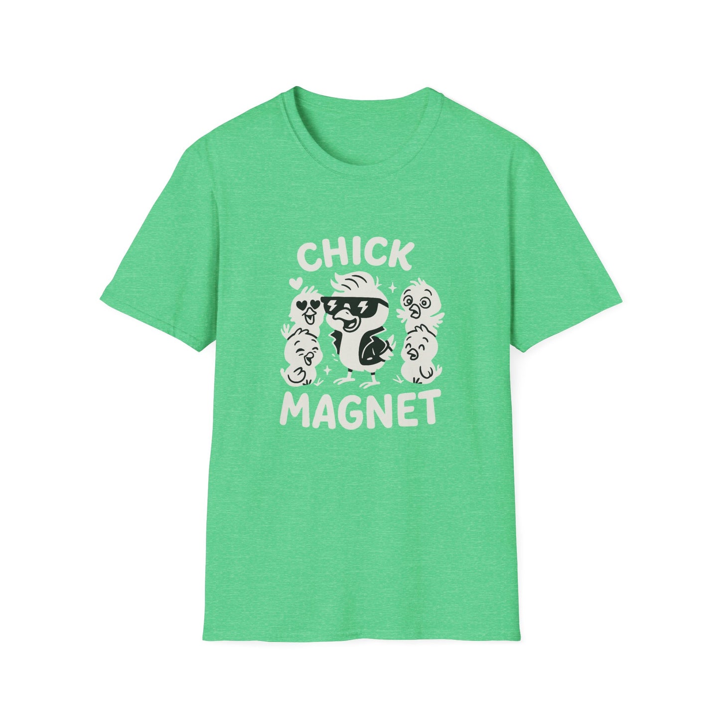 Chick T-Shirt - 'Chick Magnet' Softstyle Tee