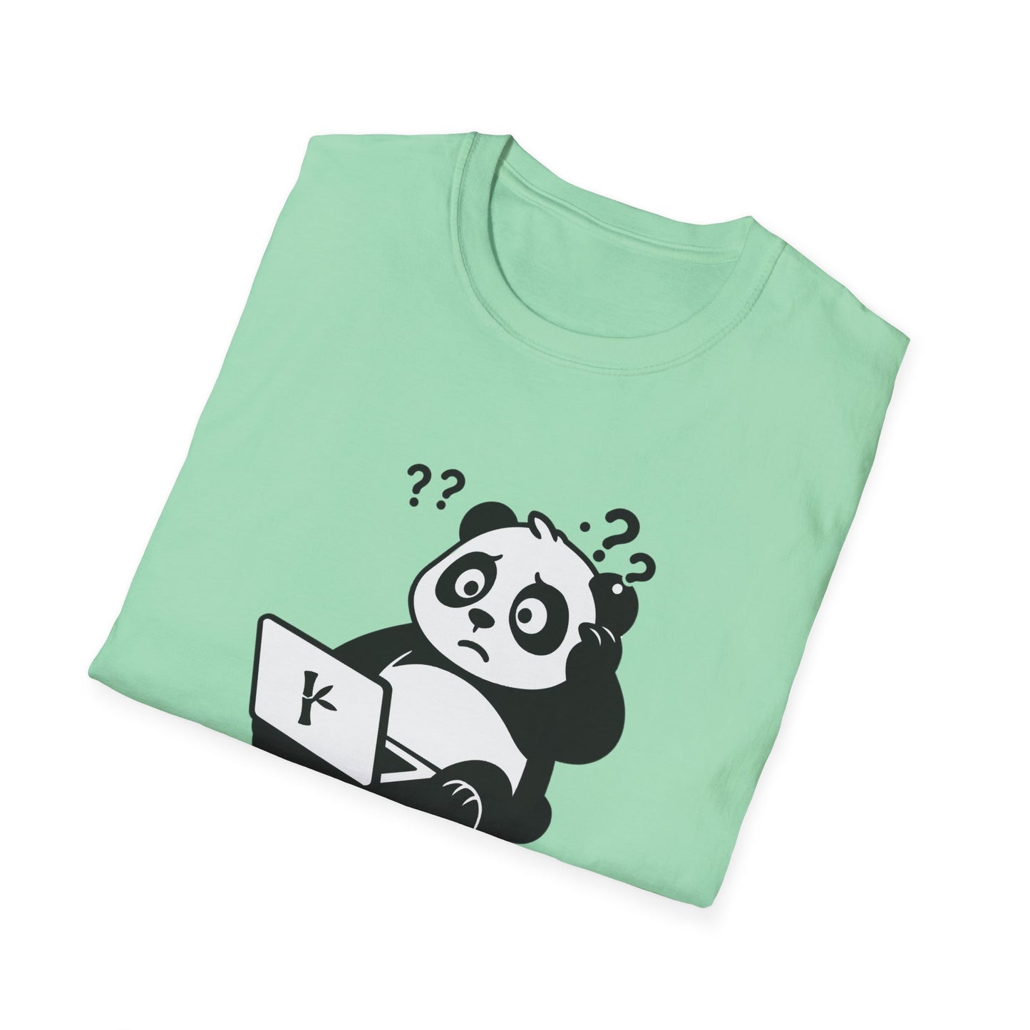 Panda T-Shirt - '100% Bamboozled' Softstyle Tee