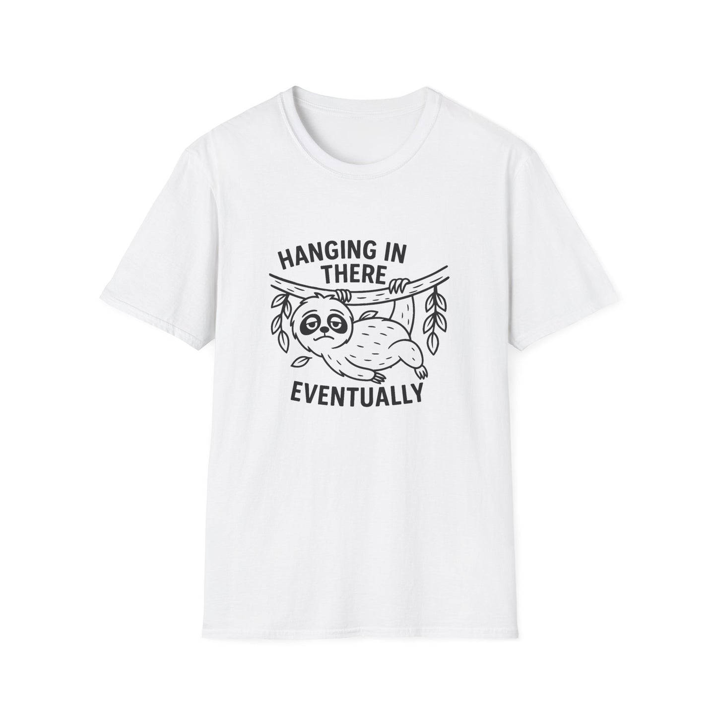 Sloth T-Shirt - 'Hangin' In There' Softstyle Tee