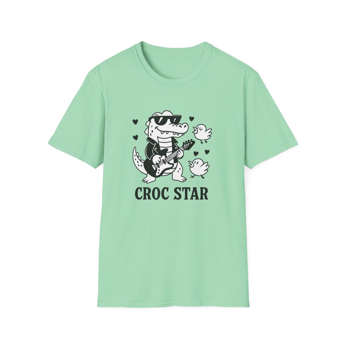 Crocodile T-Shirt - 'Croc Star' Softstyle Tee