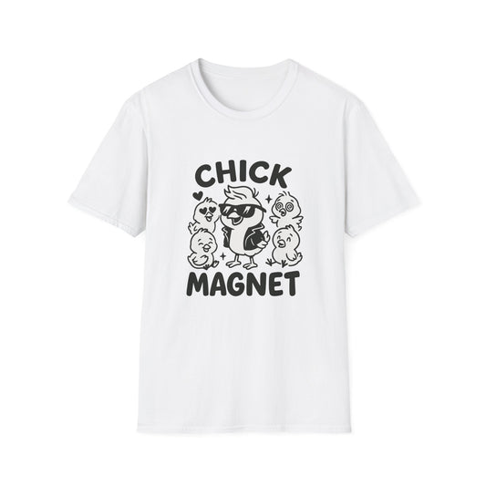 Chick T-Shirt - 'Chick Magnet' Softstyle Tee