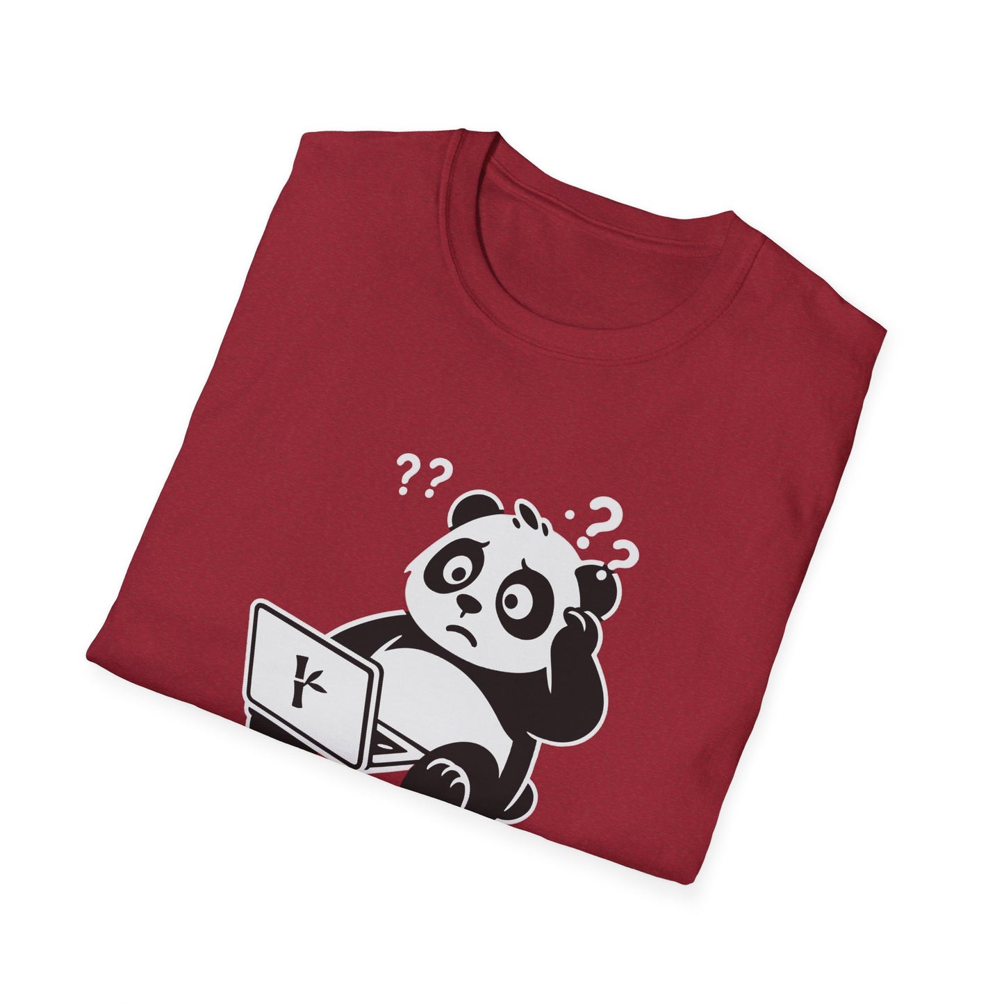 Panda T-Shirt - '100% Bamboozled' Softstyle Tee