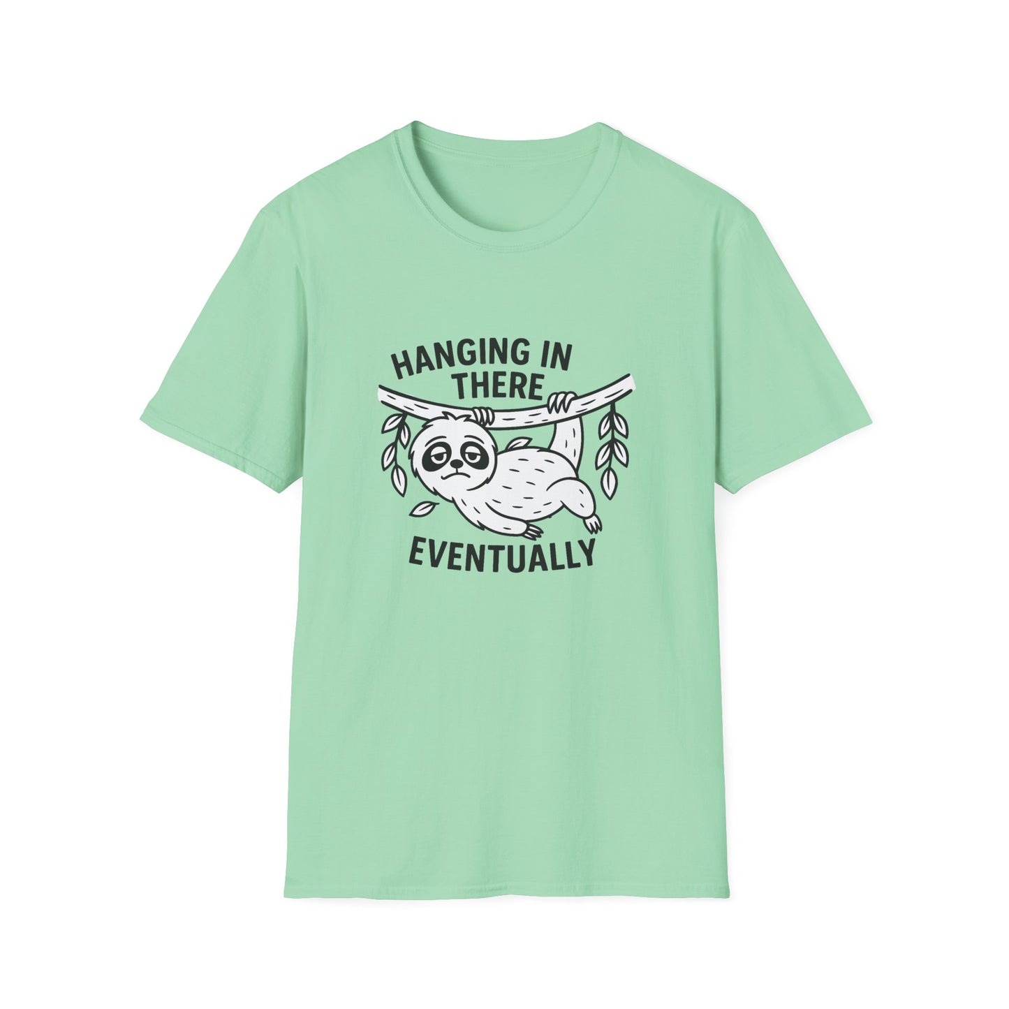 Sloth T-Shirt - 'Hangin' In There' Softstyle Tee