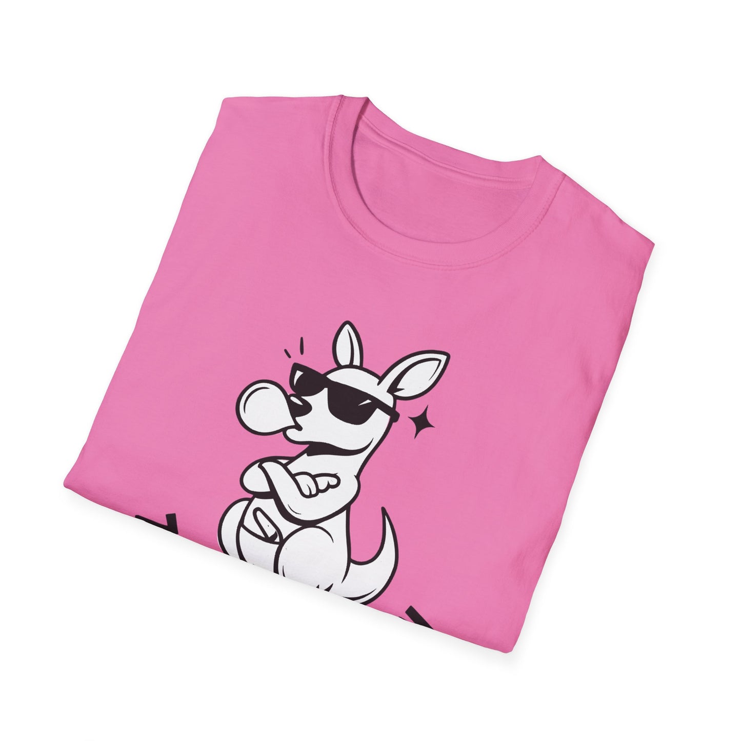 Kangaroo T-shirt - 'Zero Hops Given Tee' Softstyle Tee