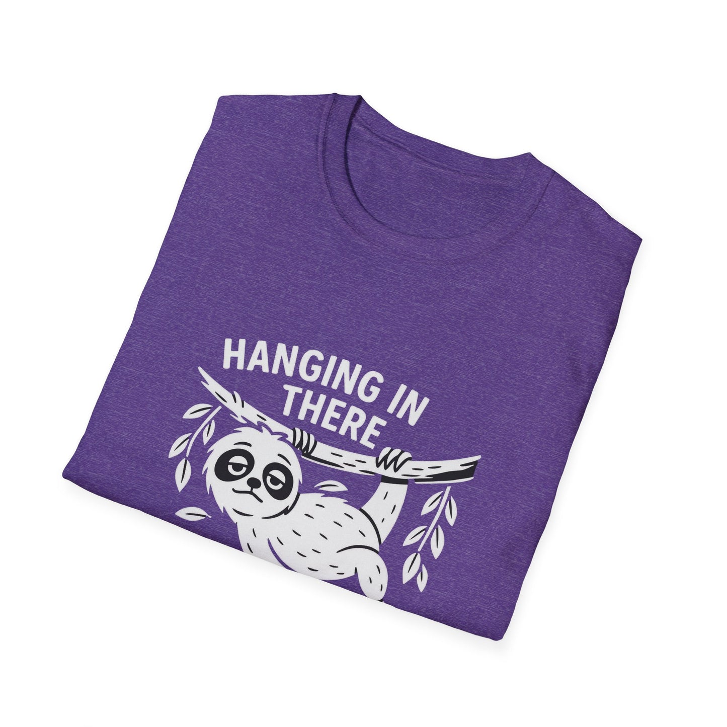 Sloth T-Shirt - 'Hangin' In There' Softstyle Tee