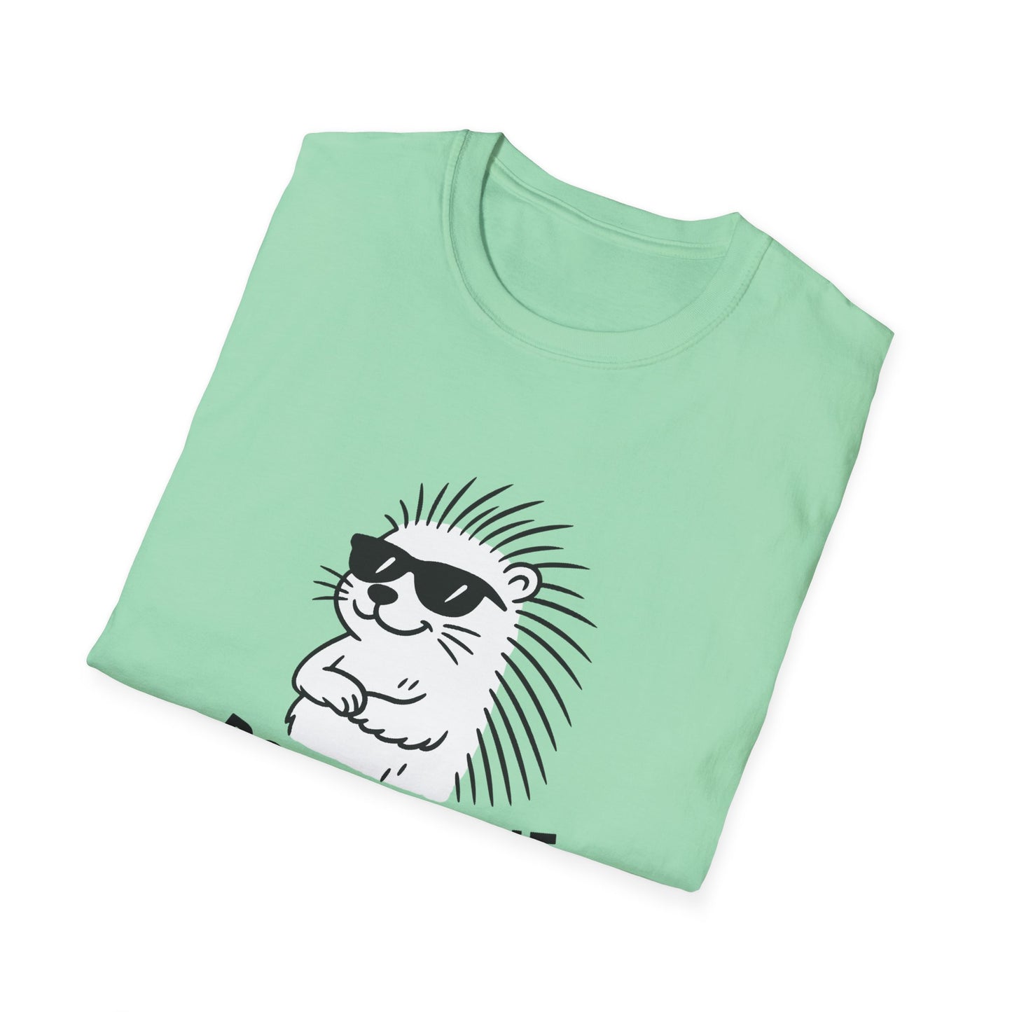 Porcupine T-Shirt - 'Porcu-Fine' Softstyle Tee
