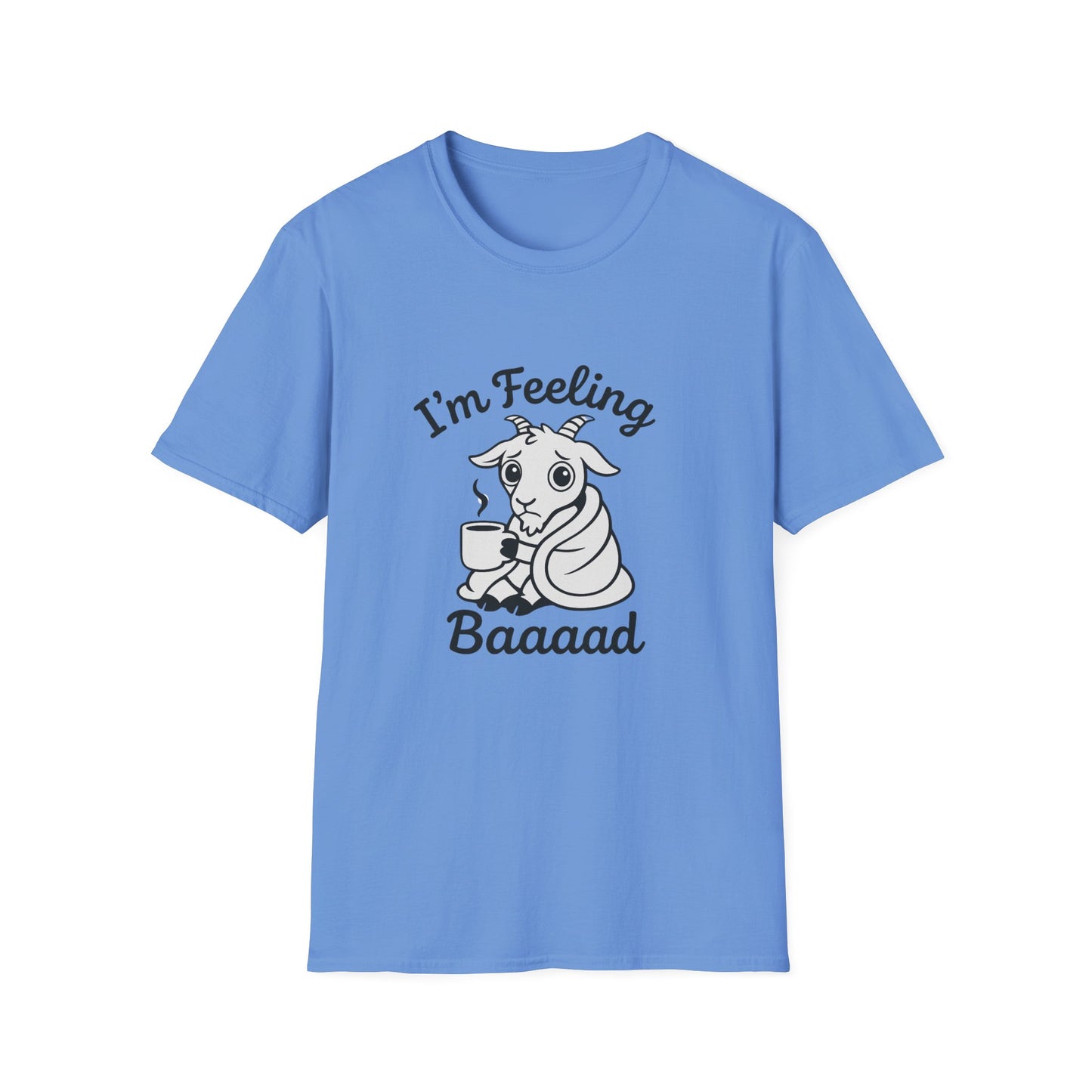 Goat T-Shirt - 'I'm Feeling Baaad' Softstyle Tee