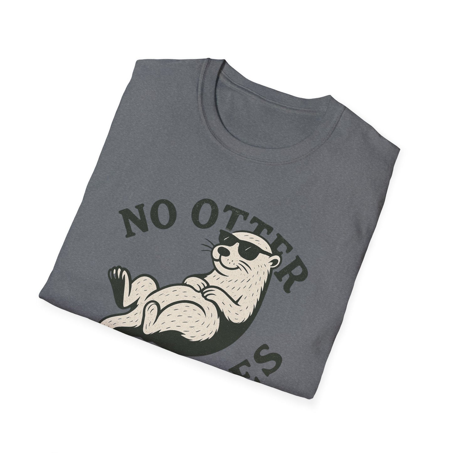 Otter T-Shirt - 'No Otter Worries' Softstyle Tee