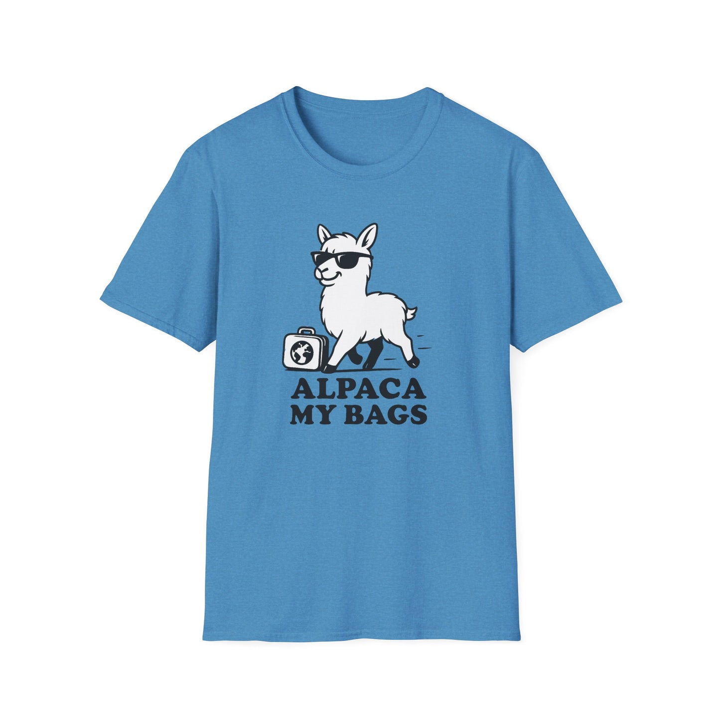 Alpaca T-Shirt - 'Alpaca My Bags' Softstyle Tee