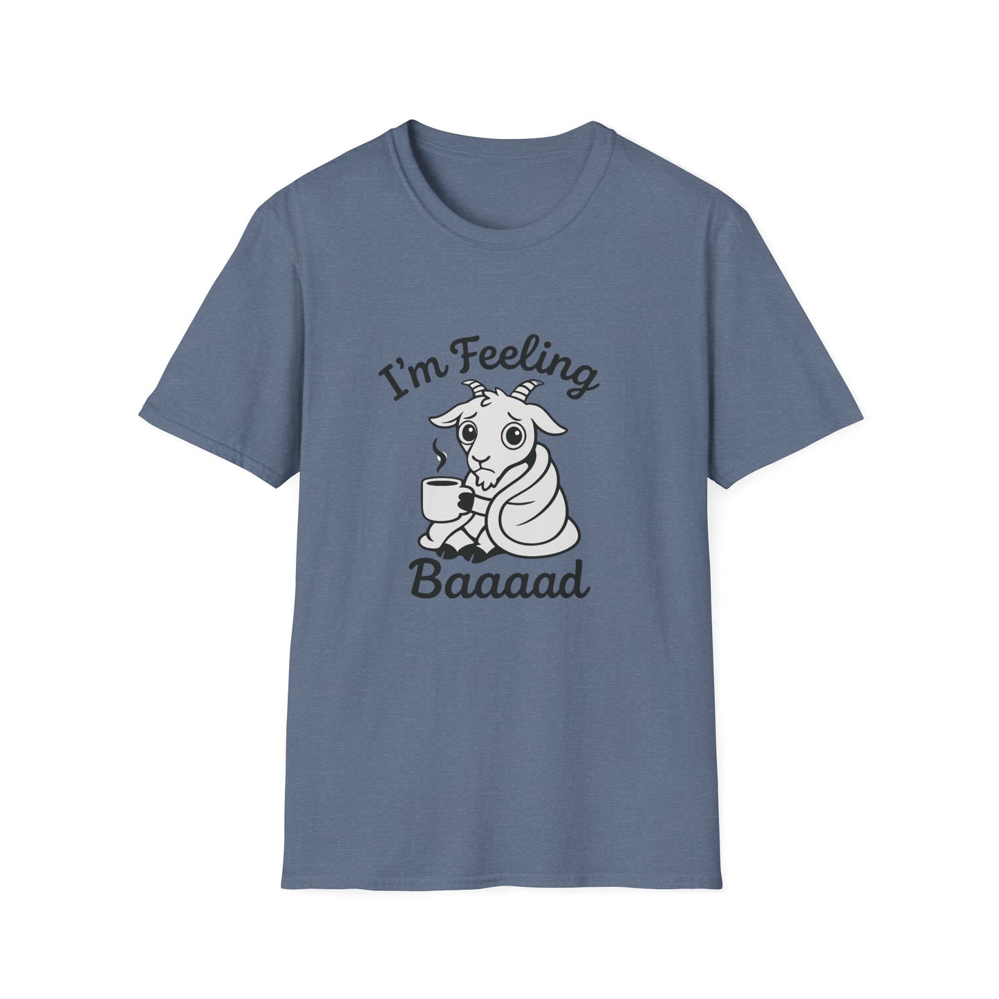 Goat T-Shirt - 'I'm Feeling Baaad' Softstyle Tee