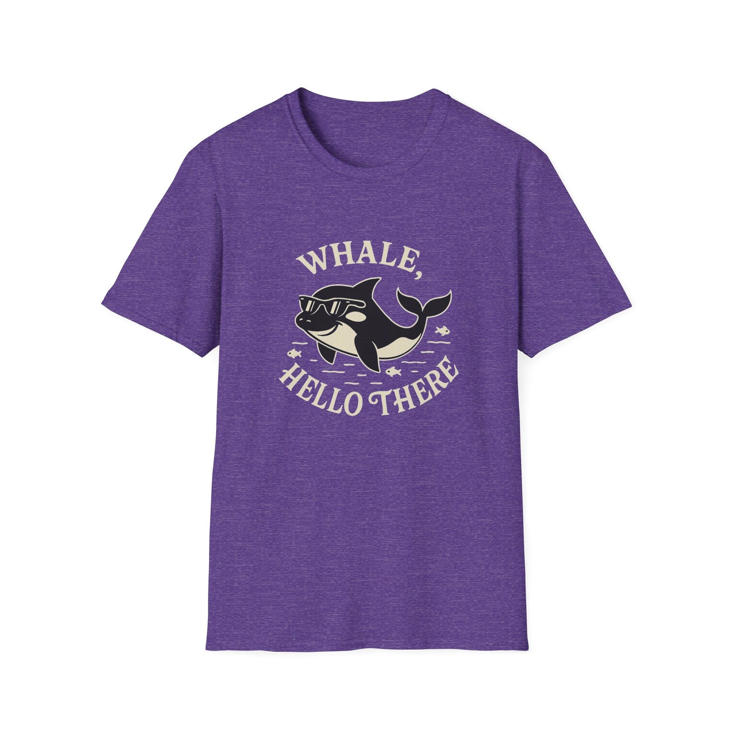 Whale T-Shirt - 'Whale Hello There' Softstyle Tee