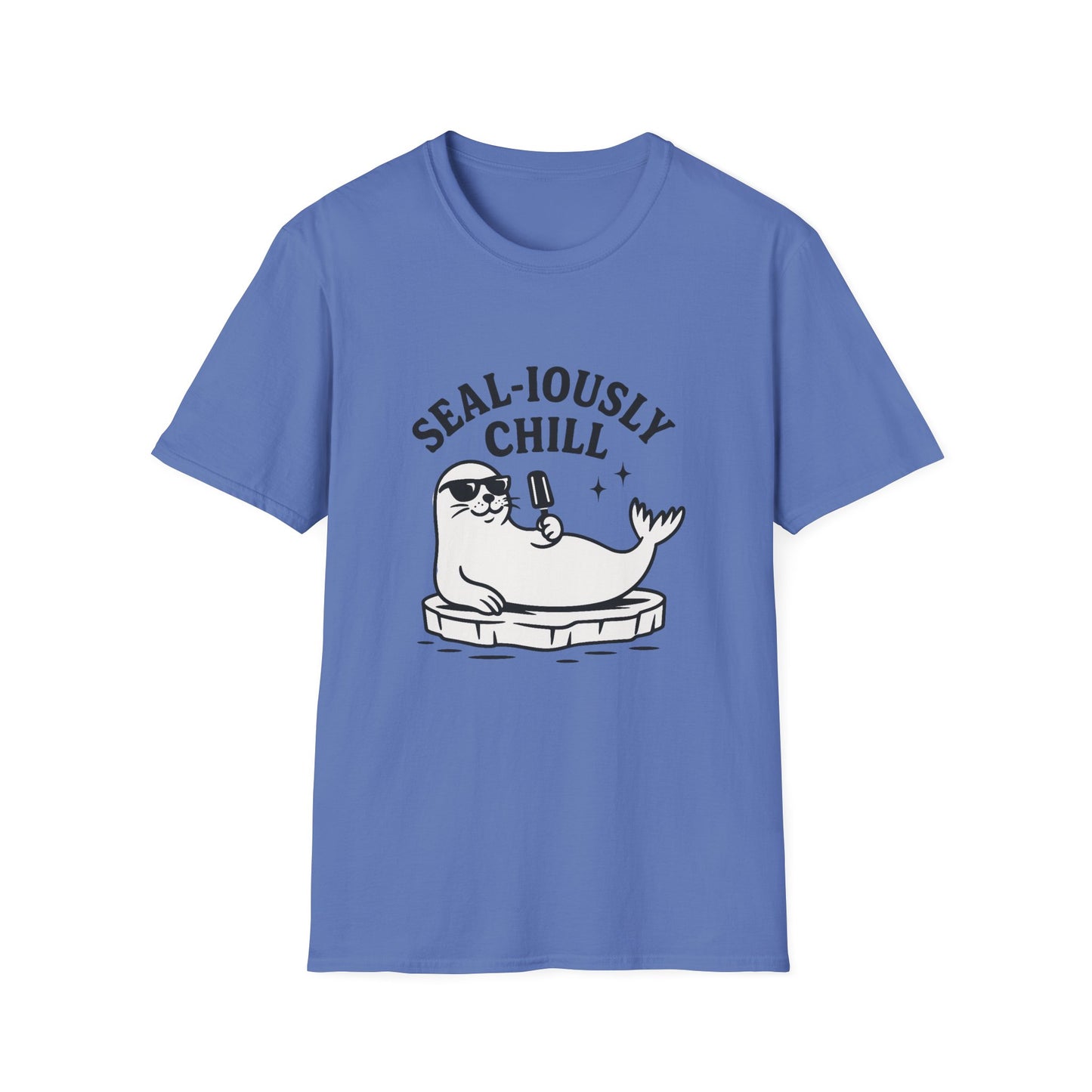 Seal T-Shirt - 'Sealiously Chill' Softstyle Tee