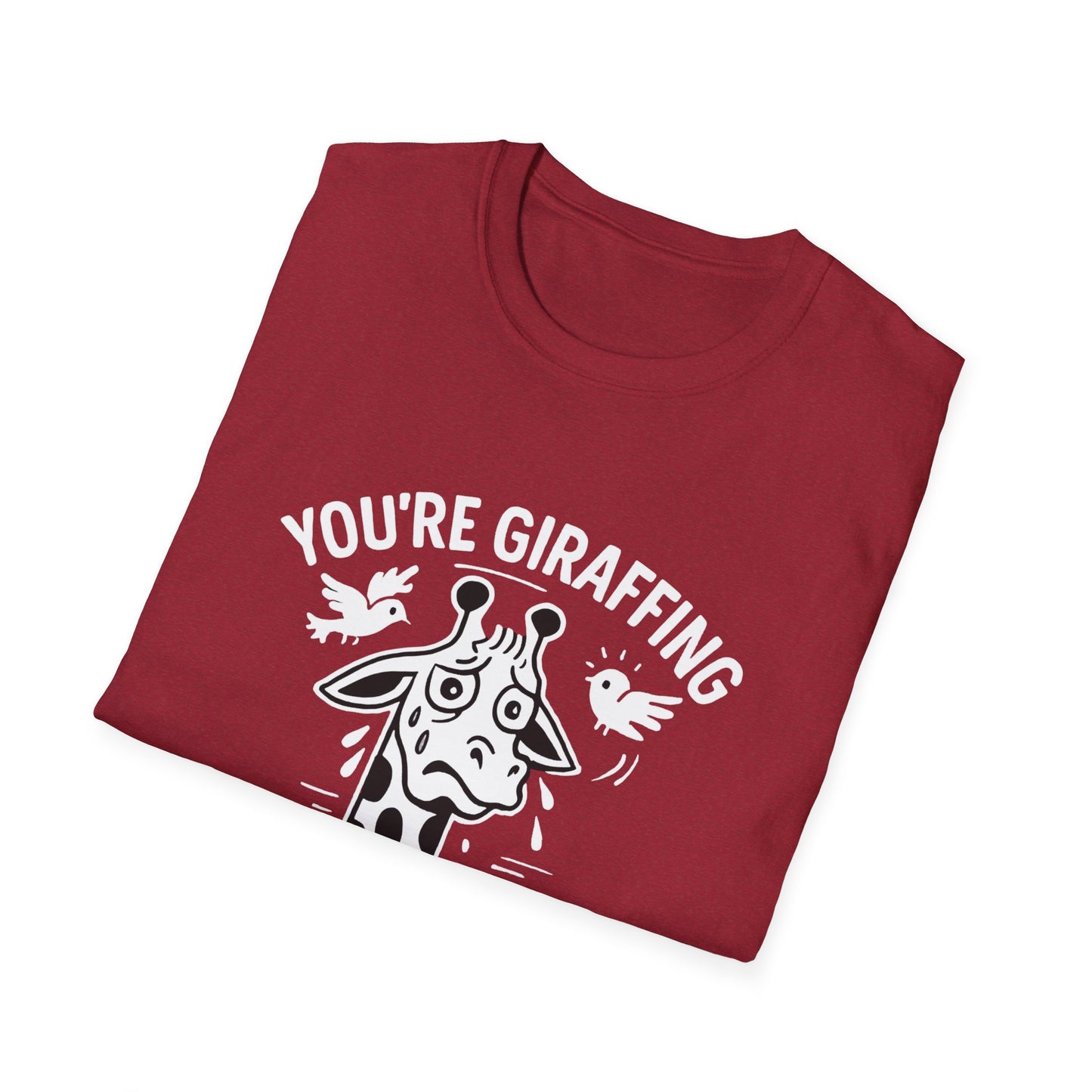 Giraffe T-Shirt - 'You're Giraffing Me Crazy' Softstyle Tee