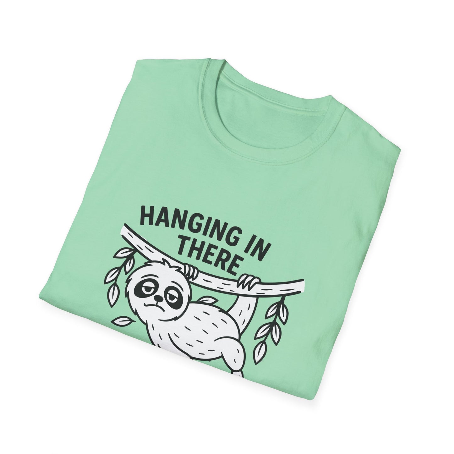Sloth T-Shirt - 'Hangin' In There' Softstyle Tee