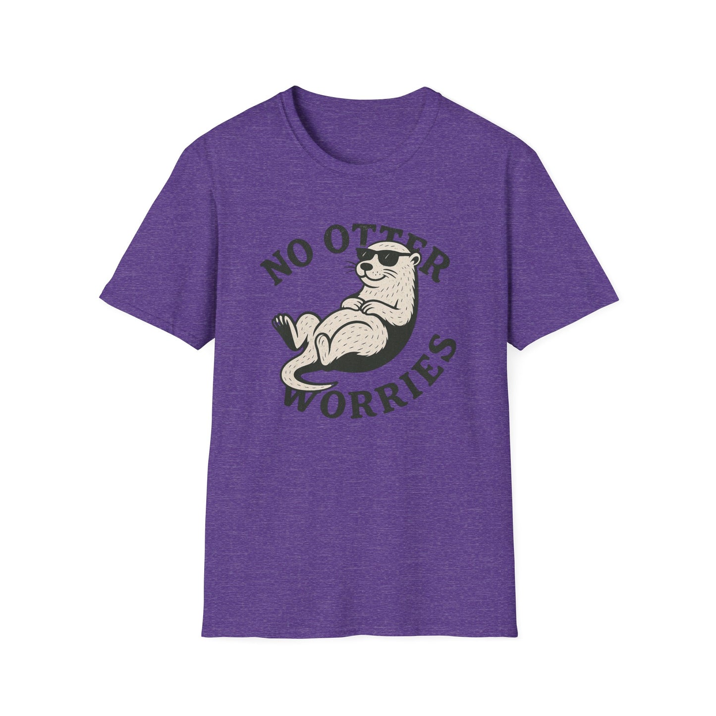 Otter T-Shirt - 'No Otter Worries' Softstyle Tee