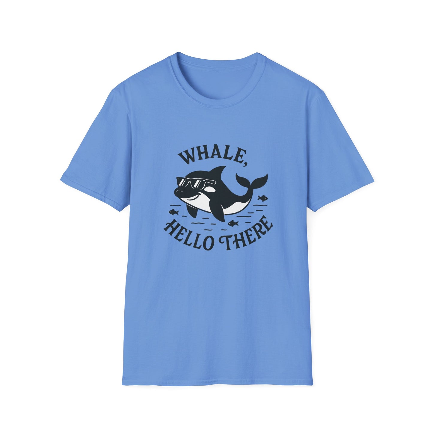 Whale T-Shirt - 'Whale Hello There' Softstyle Tee