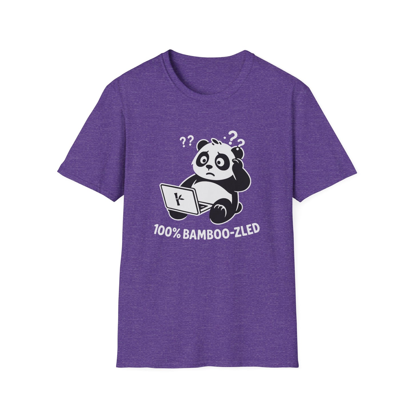 Panda T-Shirt - '100% Bamboozled' Softstyle Tee