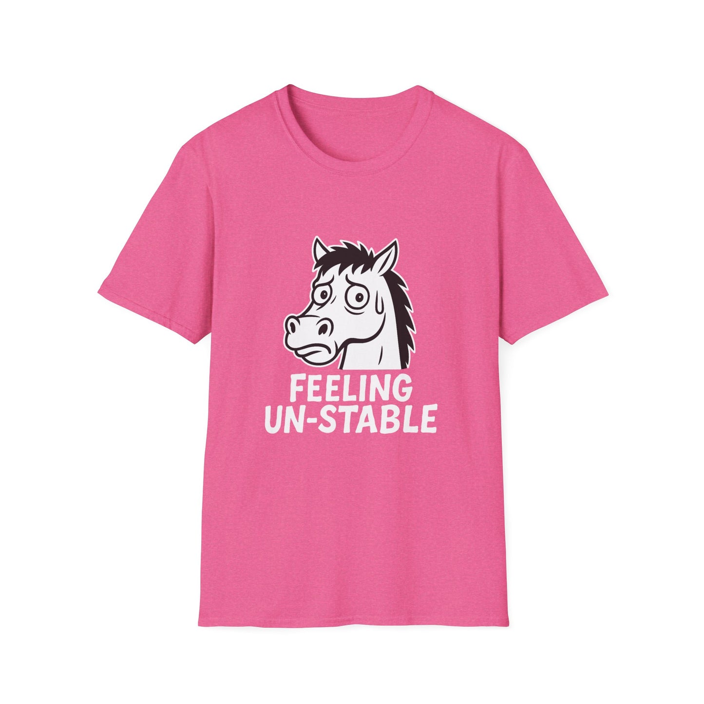Horse T-Shirt - 'Feeling Un-Stable' Softstyle Tee