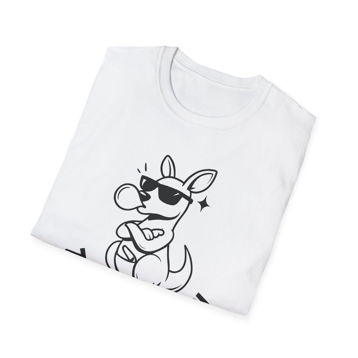Kangaroo T-shirt - 'Zero Hops Given Tee' Softstyle Tee