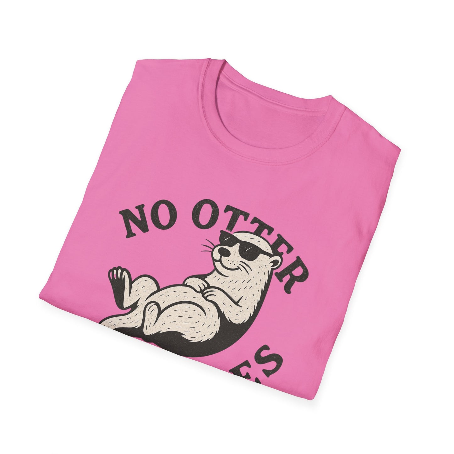 Otter T-Shirt - 'No Otter Worries' Softstyle Tee