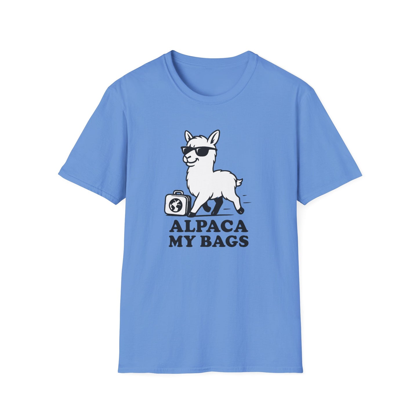 Alpaca T-Shirt - 'Alpaca My Bags' Softstyle Tee