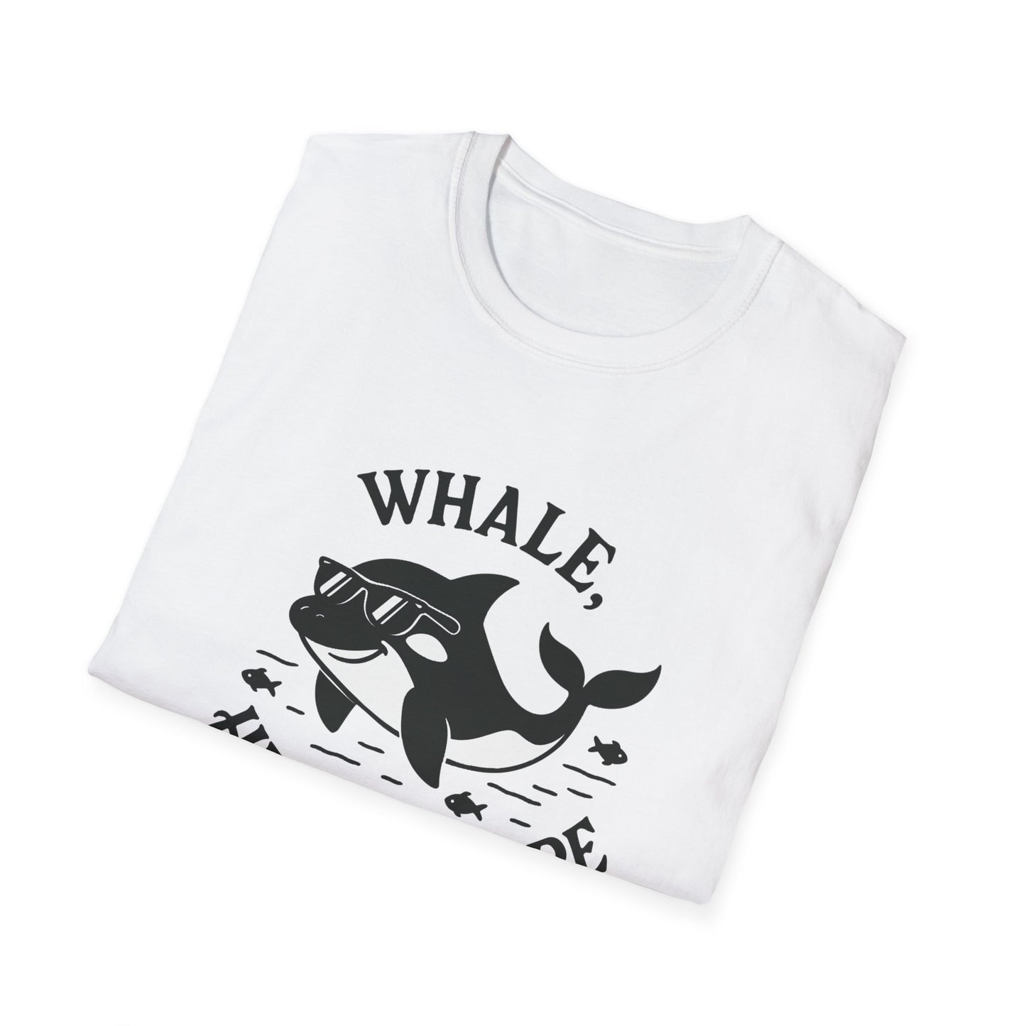 Whale T-Shirt - 'Whale Hello There' Softstyle Tee