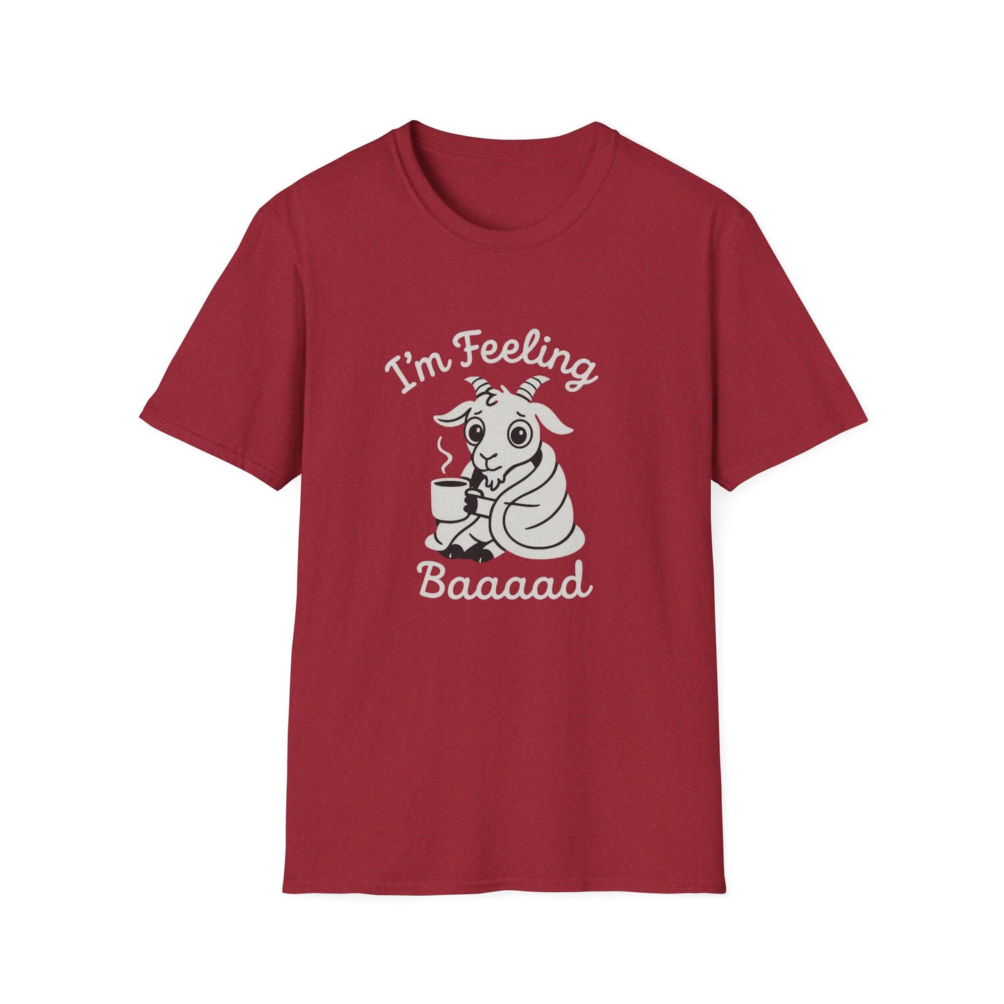 Goat T-Shirt - 'I'm Feeling Baaad' Softstyle Tee