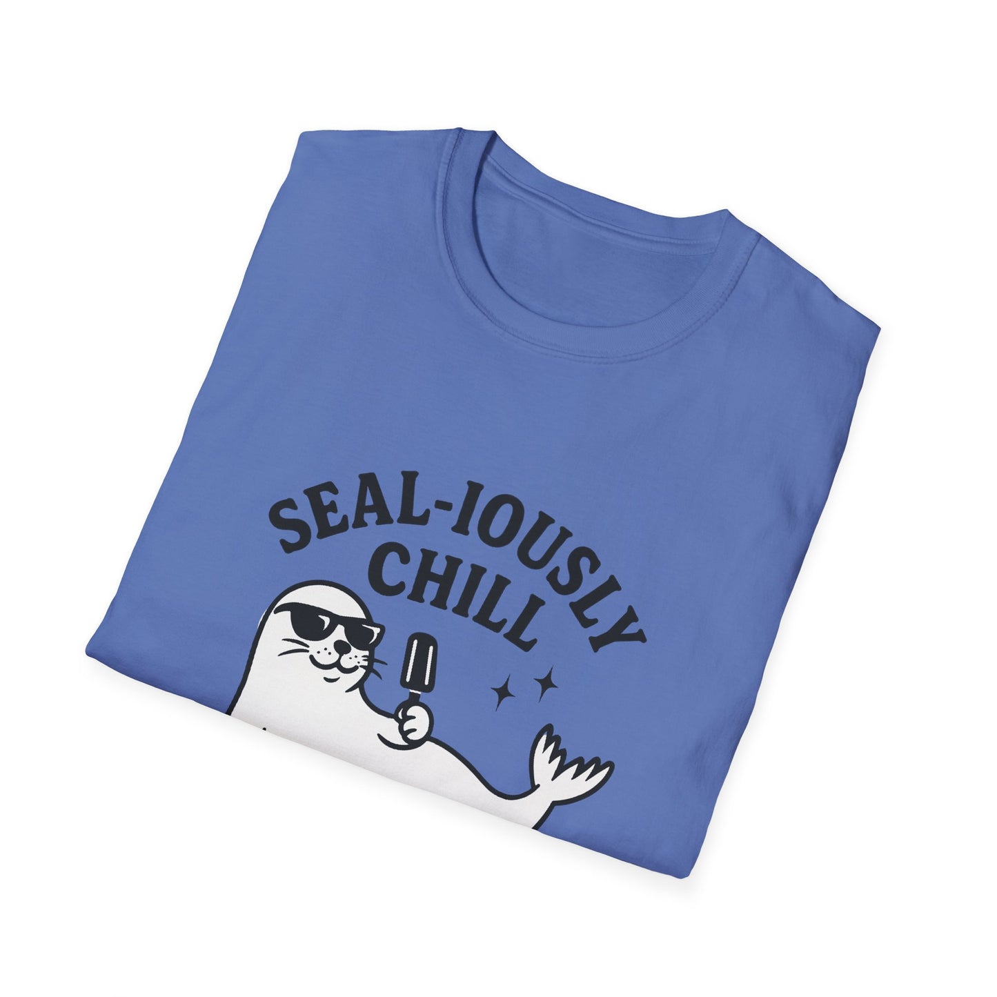 Seal T-Shirt - 'Sealiously Chill' Softstyle Tee