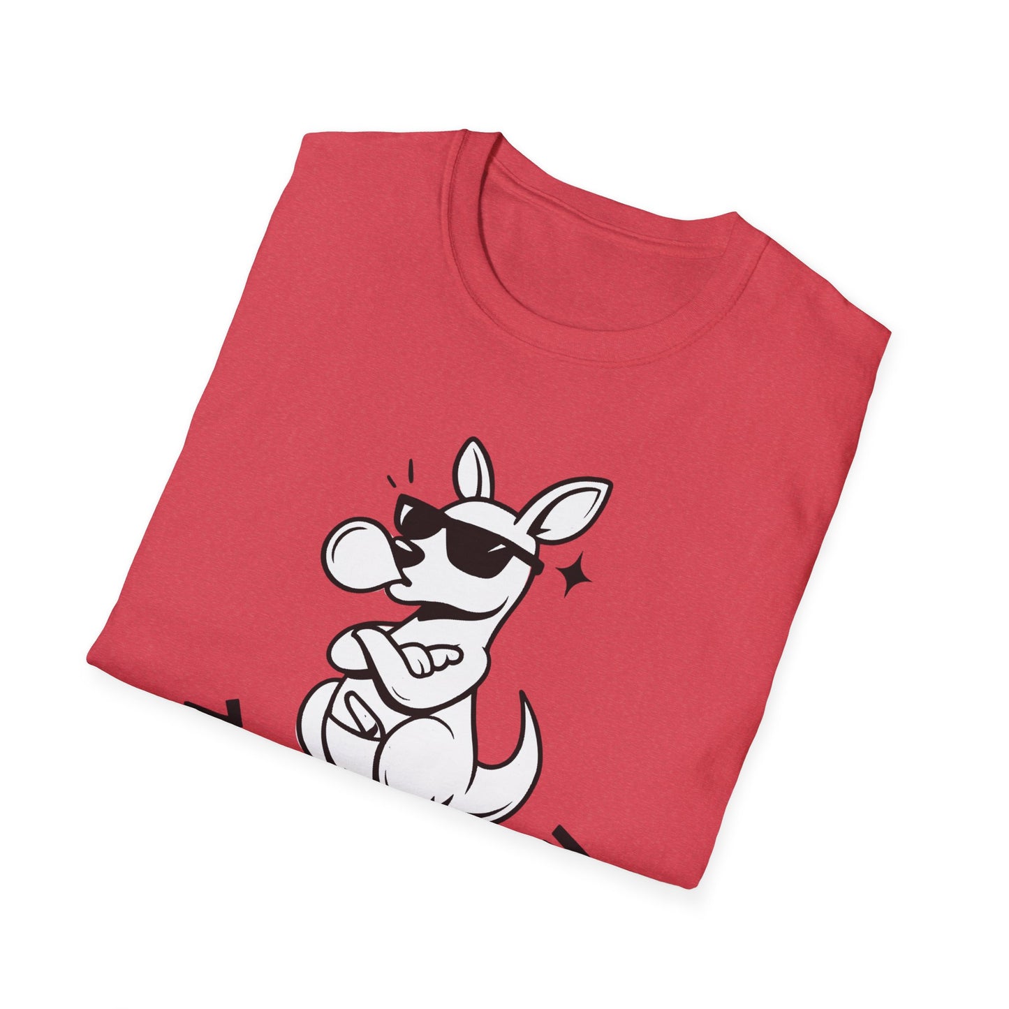Kangaroo T-shirt - 'Zero Hops Given Tee' Softstyle Tee