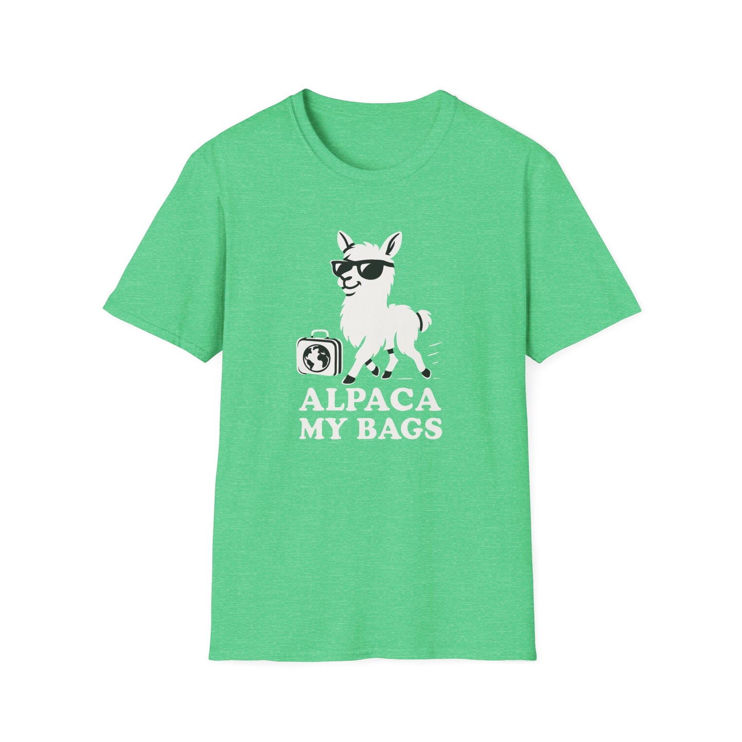Alpaca T-Shirt - 'Alpaca My Bags' Softstyle Tee