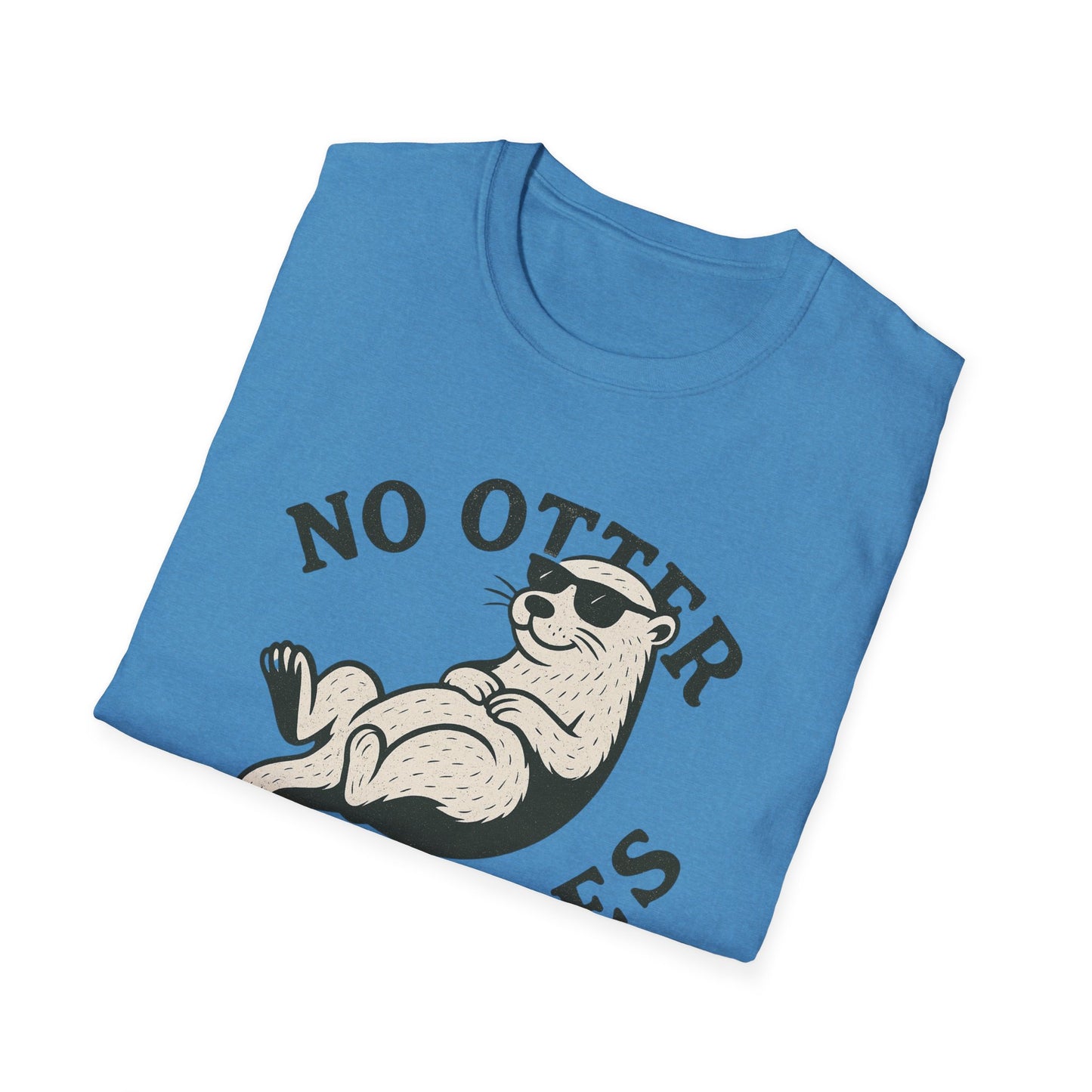 Otter T-Shirt - 'No Otter Worries' Softstyle Tee