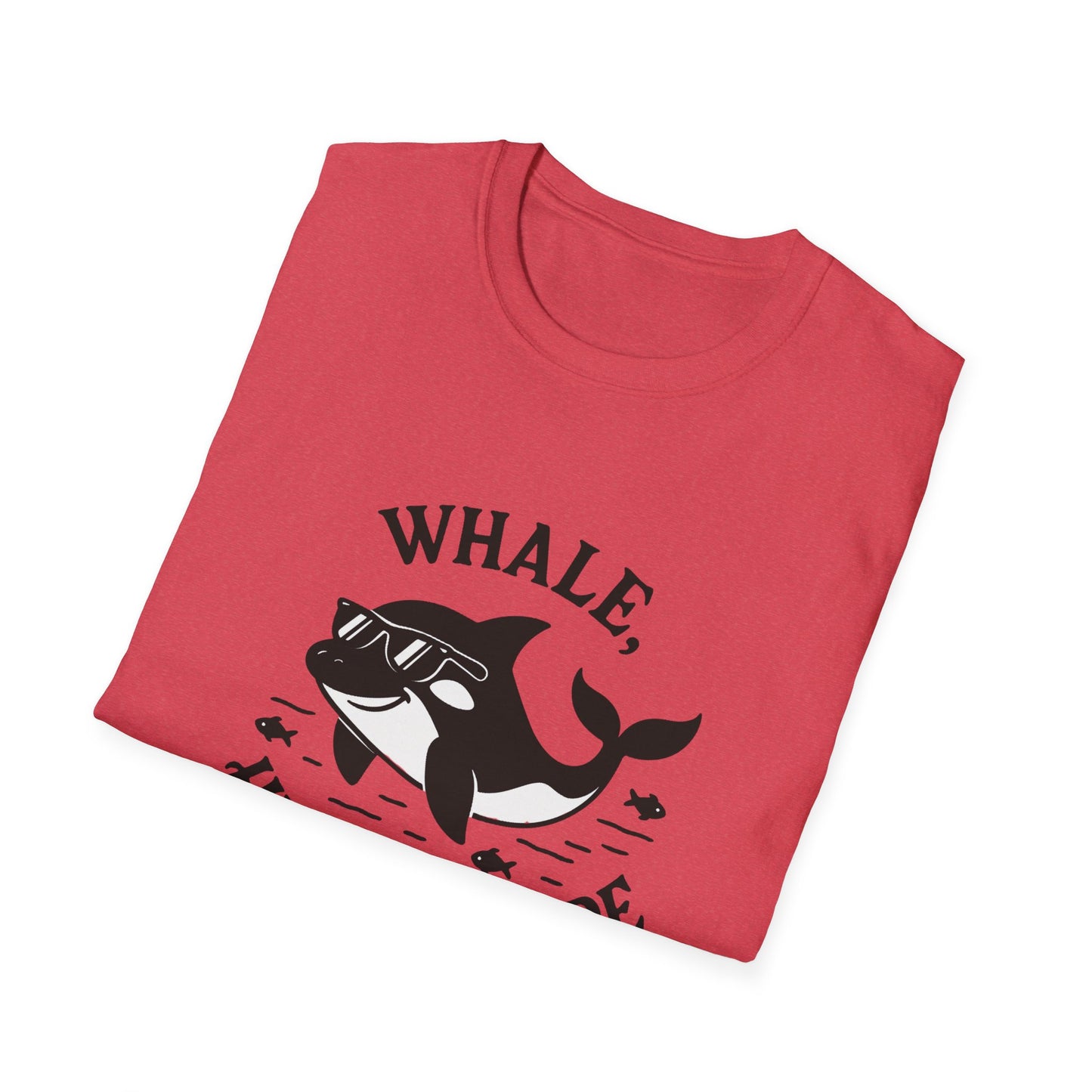 Whale T-Shirt - 'Whale Hello There' Softstyle Tee