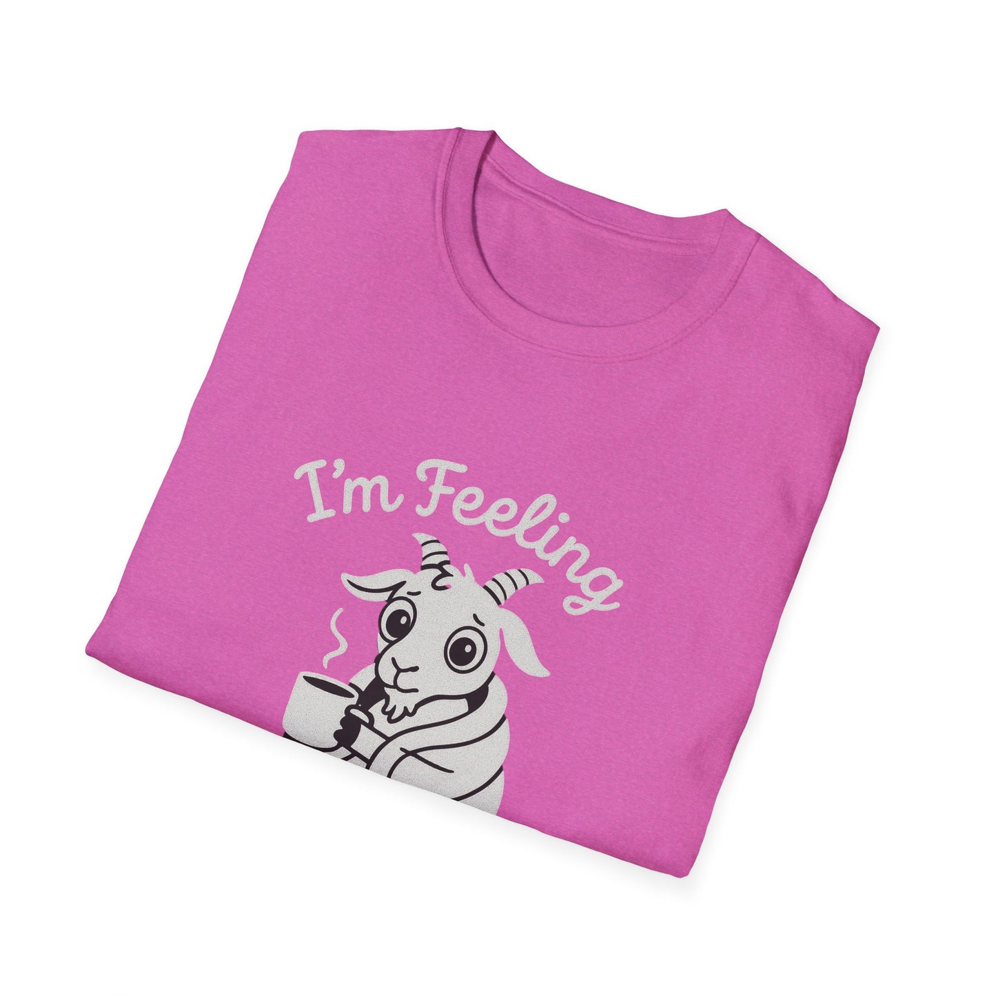 Goat T-Shirt - 'I'm Feeling Baaad' Softstyle Tee