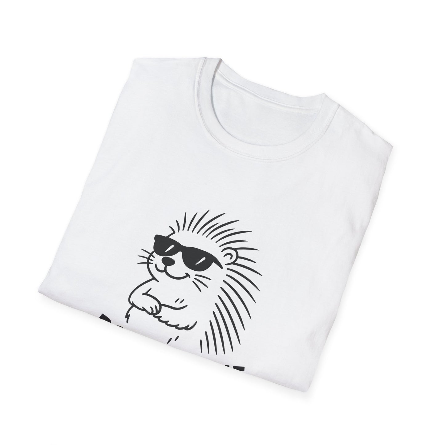 Porcupine T-Shirt - 'Porcu-Fine' Softstyle Tee