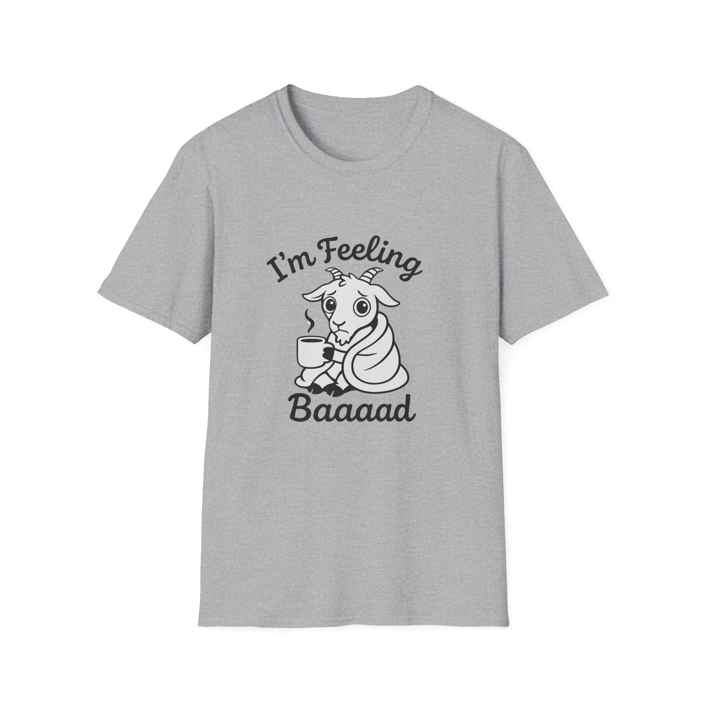 Goat T-Shirt - 'I'm Feeling Baaad' Softstyle Tee