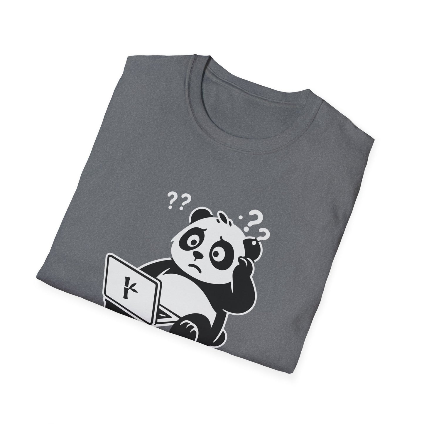 Panda T-Shirt - '100% Bamboozled' Softstyle Tee