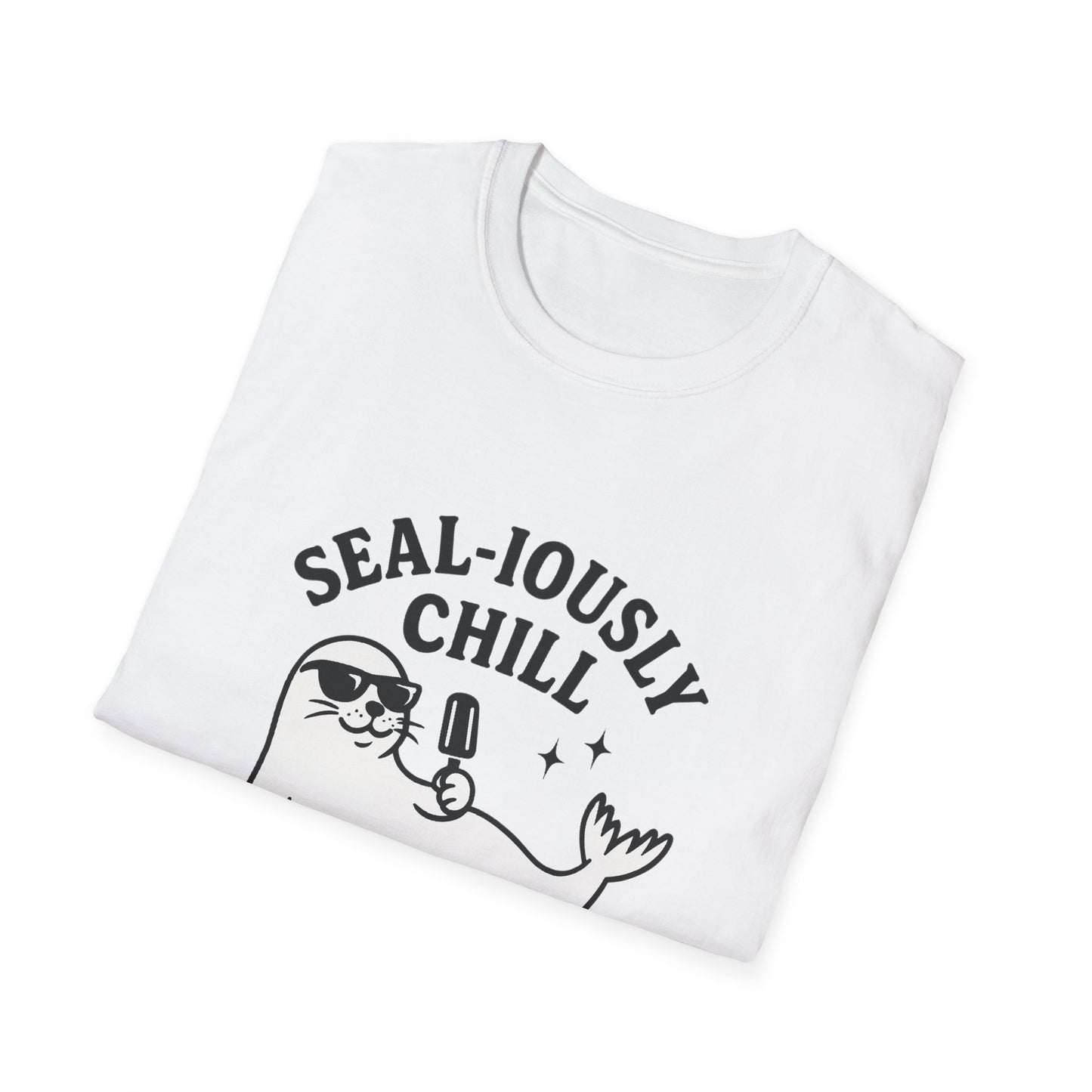 Seal T-Shirt - 'Sealiously Chill' Softstyle Tee
