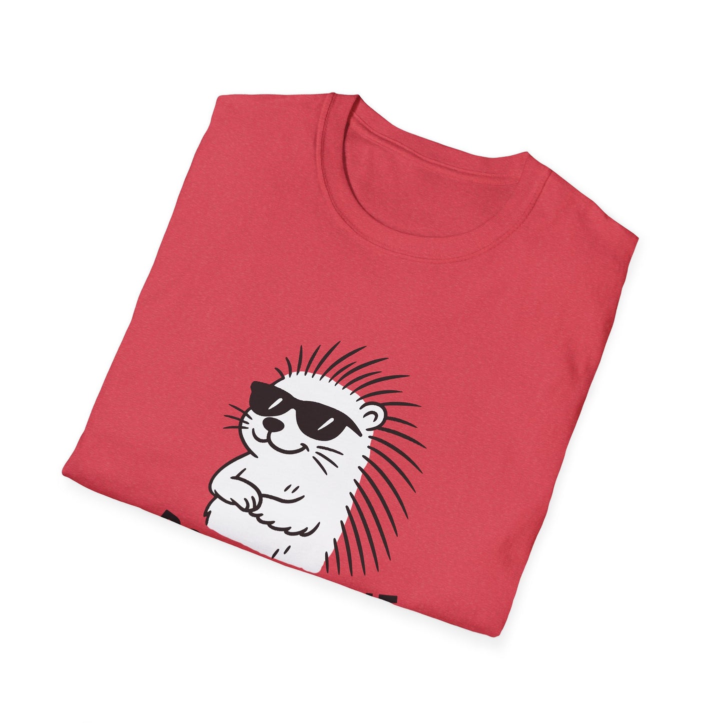 Porcupine T-Shirt - 'Porcu-Fine' Softstyle Tee