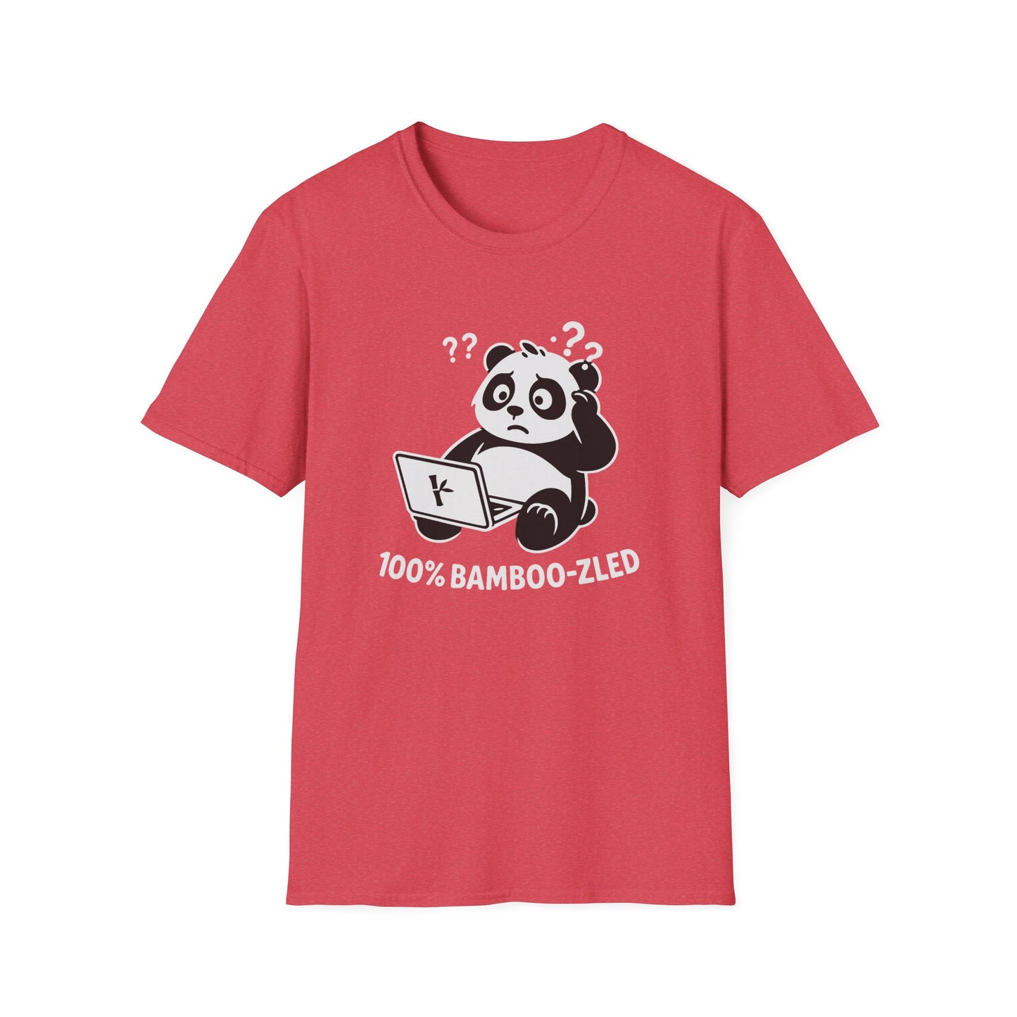 Panda T-Shirt - '100% Bamboozled' Softstyle Tee