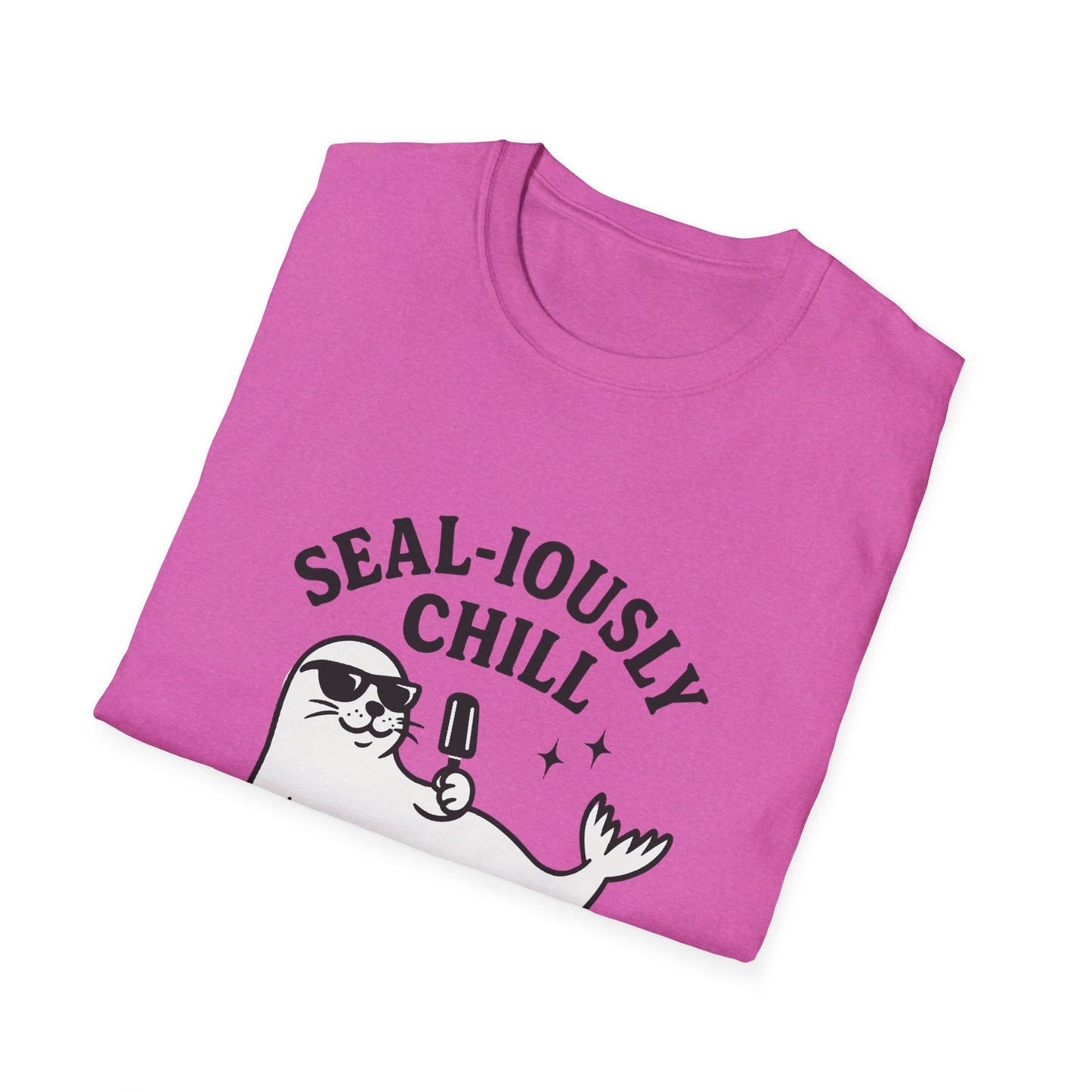Seal T-Shirt - 'Sealiously Chill' Softstyle Tee