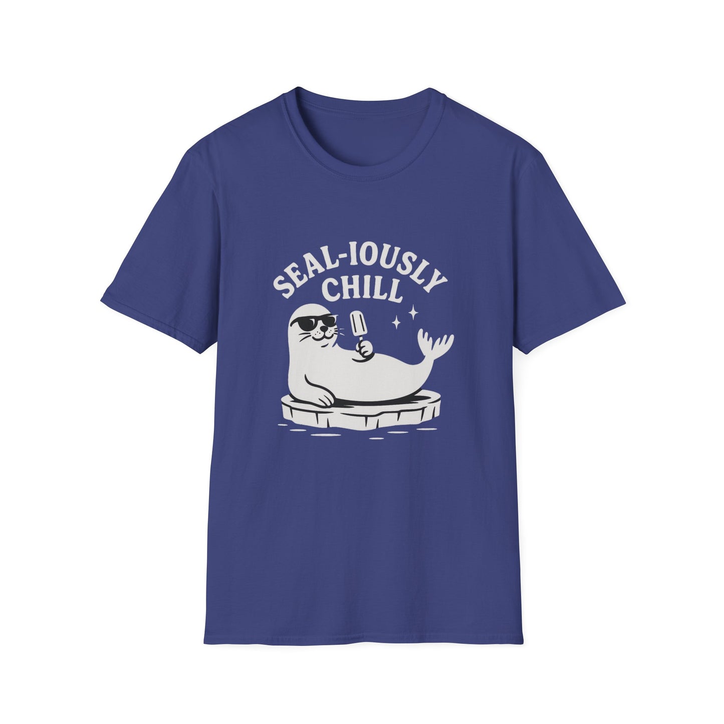 Seal T-Shirt - 'Sealiously Chill' Softstyle Tee
