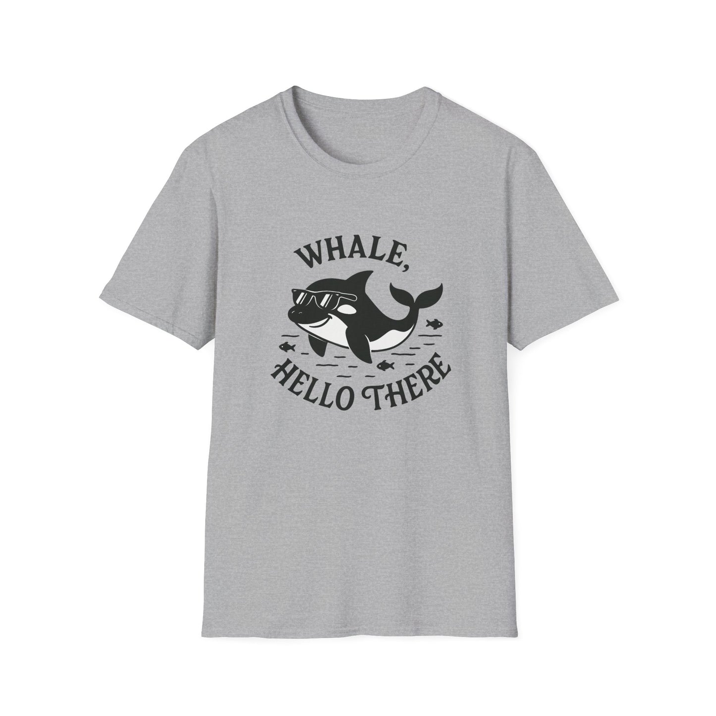 Whale T-Shirt - 'Whale Hello There' Softstyle Tee
