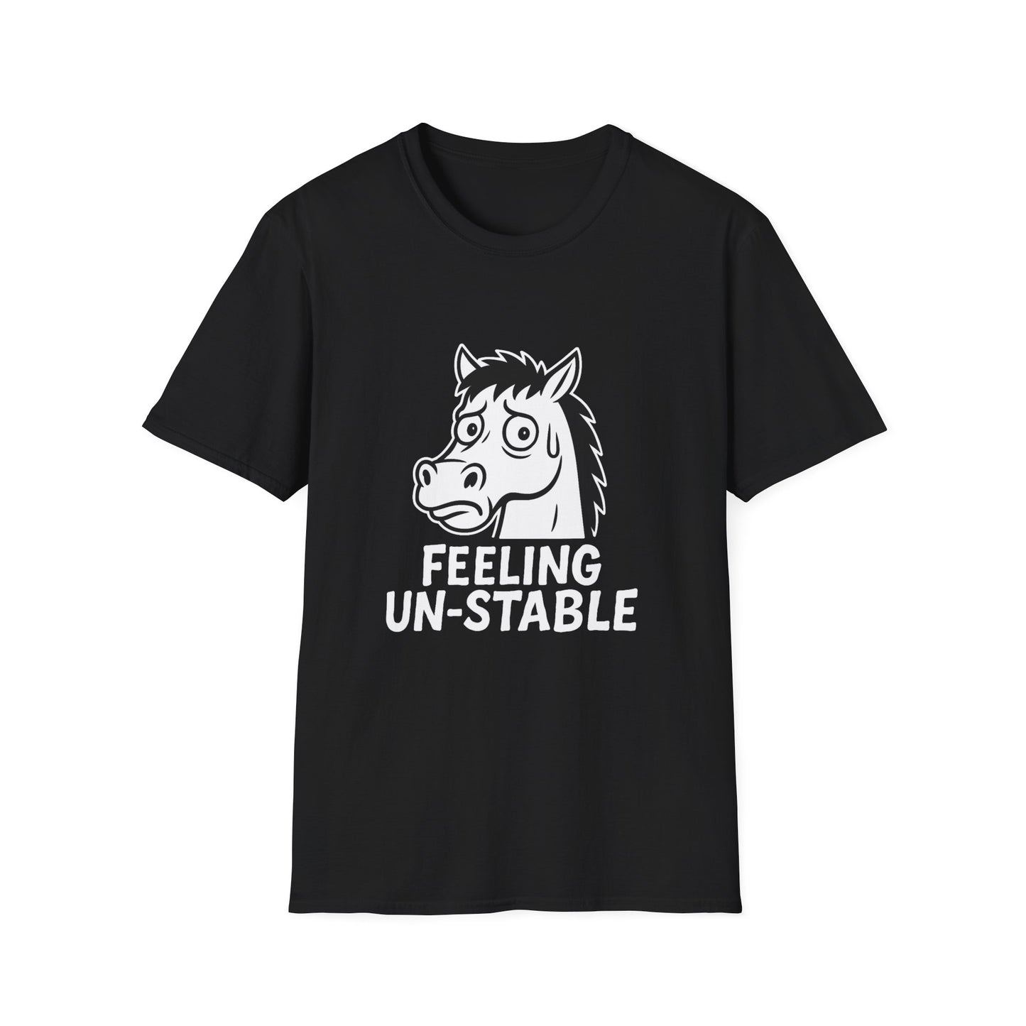 Horse T-Shirt - 'Feeling Un-Stable' Softstyle Tee